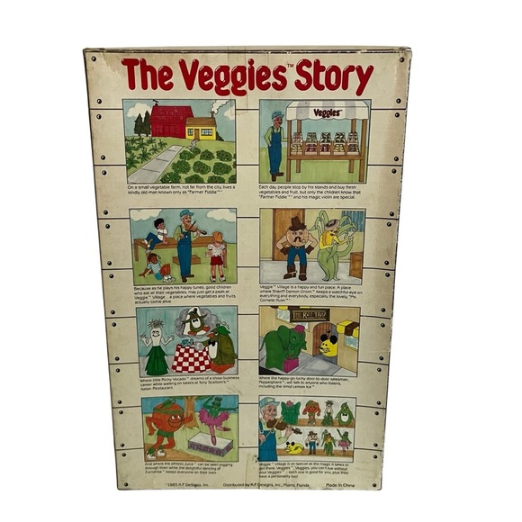 🌽 Vintage 1985 Tony Scallione “The Veggies” Plush Doll with Box - Picture 2 of 16